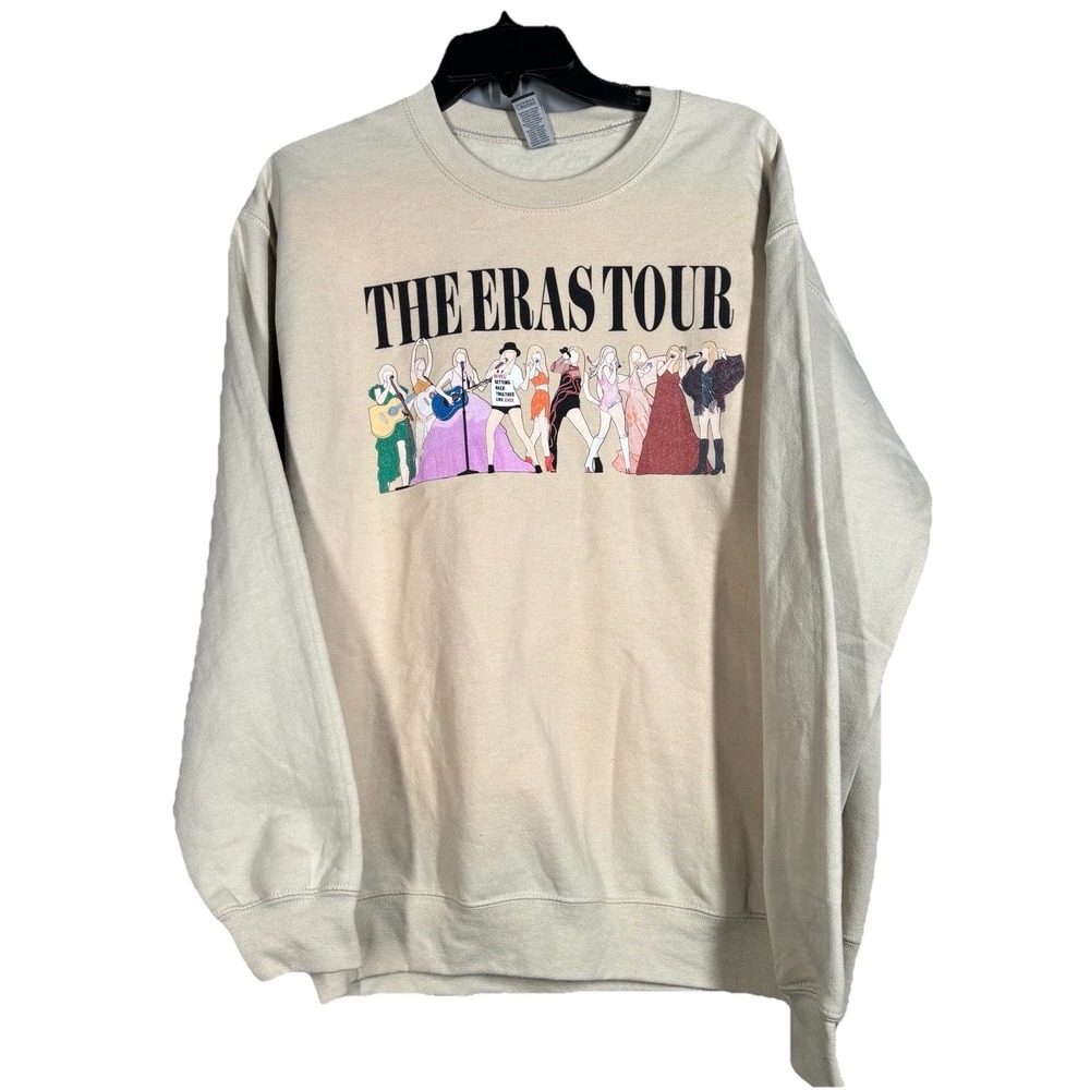 Taylor Swift Eras Tour Sweatshirt Size M Medium Tour Crewneck Merch